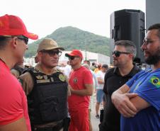 Comandante-Geral da PMPR cumpre agenda histórica em Matinhos com avanços no trânsito e na saúde