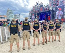 As equipes da Operação Verão 2025/26 foram distribuídas estrategicamente em toda a área urbana e na orla