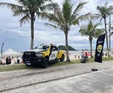 Durante a ação, os policiais militares interagiram de forma direta e acolhedora com moradores e veranistas