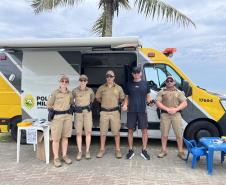 Durante a ação, os policiais militares interagiram de forma direta e acolhedora com moradores e veranistas