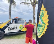 Durante a ação, os policiais militares interagiram de forma direta e acolhedora com moradores e veranistas