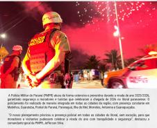 Ao longo de toda a operação, o informativo seguirá com divulgação semanal, destacando o trabalho técnico, humano e profissional dos homens e mulheres da PMPR