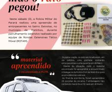 Ao longo de toda a operação, o informativo seguirá com divulgação semanal, destacando o trabalho técnico, humano e profissional dos homens e mulheres da PMPR
