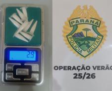 PMPR prende homem por tráfico de drogas em Matinhos