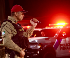 PMPR promove fiscalização integrada com apoio de cães em rodovias do Litoral