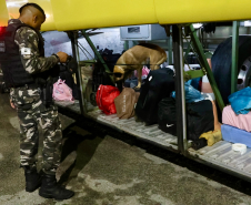 PMPR promove fiscalização integrada com apoio de cães em rodovias do Litoral