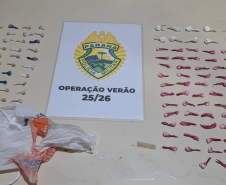 PMPR prende homem e apreende crack e cocaína durante patrulhamento em Pontal do Paraná