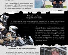 Com periodicidade semanal ao longo de toda a operação, o informativo tem como propósito ampliar a divulgação das ações realizadas pelas unidades operacionais, além de apresentar as ocorrências de maior relevância registradas durante o período.