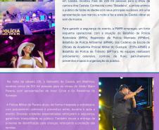 Com periodicidade semanal, o informativo apresenta um panorama das principais ações desenvolvidas durante a Operação Verão Maior