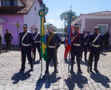 PMPR participa de solenidade em homenagem aos 132 anos do Cerco da Lapa