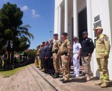 PMPR participa de solenidade em homenagem aos 132 anos do Cerco da Lapa