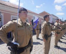 PMPR participa de solenidade em homenagem aos 132 anos do Cerco da Lapa