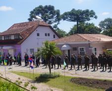 PMPR participa de solenidade em homenagem aos 132 anos do Cerco da Lapa