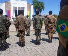 PMPR participa de solenidade em homenagem aos 132 anos do Cerco da Lapa