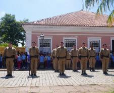 PMPR participa de solenidade em homenagem aos 132 anos do Cerco da Lapa