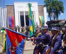 PMPR participa de solenidade em homenagem aos 132 anos do Cerco da Lapa