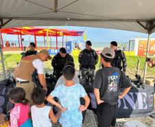 Segurança que aproxima: Exposições da SESP se despedem do litoral com festa, interação e muita informação