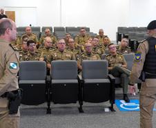 PMPR recebe visita técnica de oficiais da Polícia Militar de Pernambuco no Paraná