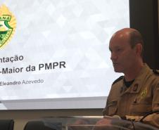 PMPR recebe visita técnica de oficiais da Polícia Militar de Pernambuco no Paraná