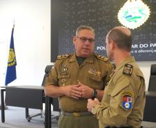 PMPR recebe visita técnica de oficiais da Polícia Militar de Pernambuco no Paraná