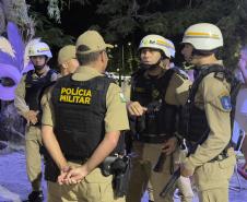 Segurança máxima garantida pela PMPR neste domingo de Carnaval em Matinhos, Morretes e Antonina