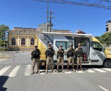    PMPR reforça segurança no pré-Carnaval de sábado (7) em Paranaguá