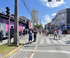    PMPR reforça segurança no pré-Carnaval de sábado (7) em Paranaguá