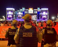 30 mil pessoas prestigiam show em Pontal do Paraná com a segurança da PMPR