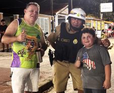 PMPR assegura que 15 mil foliões curtam o Carnaval com segurança em Pontal do Paraná