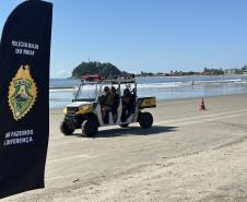 Voltinha UTV PMPR aproxima Polícia Militar da comunidade em ação educativa em Guaratuba