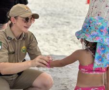 Voltinha UTV PMPR aproxima Polícia Militar da comunidade em ação educativa em Guaratuba