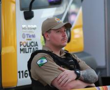 Com planejamento operacional previamente definido, a PMPR empregou efetivo reforçado em pontos estratégicos da cidade,