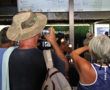 Banda da PMPR encanta público em apresentação inédita na Ilha do Mel
