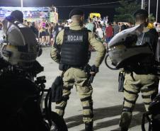 PMPR assegura que 15 mil foliões curtam o Carnaval com segurança em Pontal do Paraná
