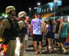 PMPR assegura que 15 mil foliões curtam o Carnaval com segurança em Pontal do Paraná