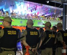 Alegria e proteção policial definem o penúltimo dia da folia em Guaratuba
