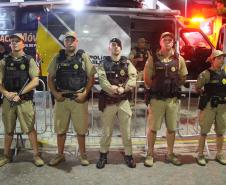 Alegria e proteção policial definem o penúltimo dia da folia em Guaratuba