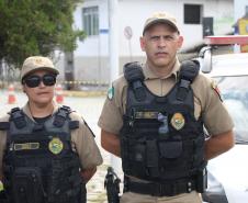 Nota 10 em Segurança: PMPR garante tranquilidade em apuração festiva em Paranaguá