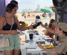 PMPR encerra participação na Arena Verão Maior com ações de proximidade e educação em Caiobá