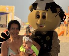 PMPR encerra participação na Arena Verão Maior com ações de proximidade e educação em Caiobá