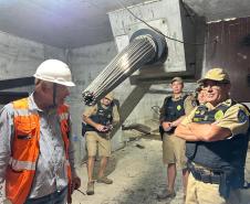 Visita ponte de Guaratuba