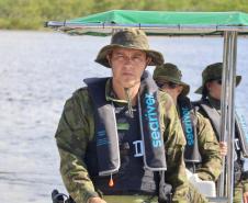 PMPR intensifica patrulhamento náutico para garantir proteção à fauna marinha no verão