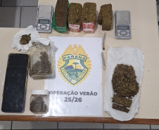 PMPR prende homem por tráfico de drogas em Guaratuba