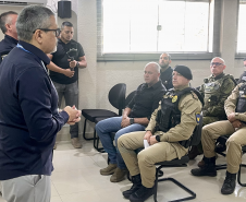 Forças de segurança em Foz do Iguaçu 