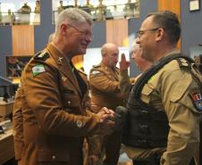 Polícia Militar realiza solenidade de entrega de comando do 6º CRPM em São José dos Pinhais