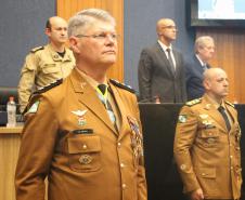 Polícia Militar realiza solenidade de entrega de comando do 6º CRPM em São José dos Pinhais