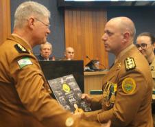 Polícia Militar realiza solenidade de entrega de comando do 6º CRPM em São José dos Pinhais