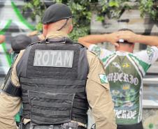 A atuação da PMPR teve início ainda nas primeiras horas da manhã, com reforço no policiamento desde as 8h até as 22H