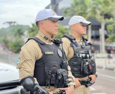 A atuação da PMPR teve início ainda nas primeiras horas da manhã, com reforço no policiamento desde as 8h até as 22H