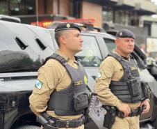 A atuação da PMPR teve início ainda nas primeiras horas da manhã, com reforço no policiamento desde as 8h até as 22H